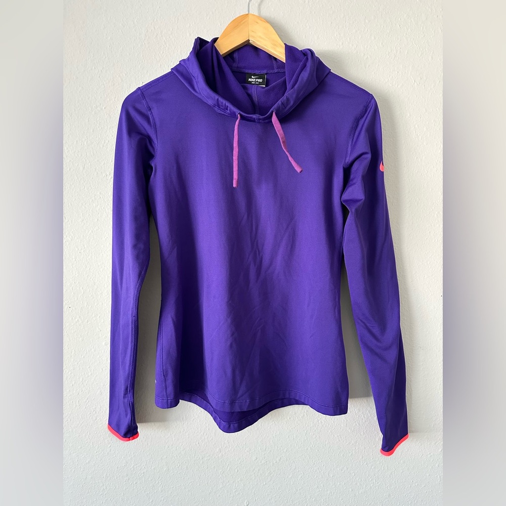 Nike Purple Pullover Hoodie Size Medium